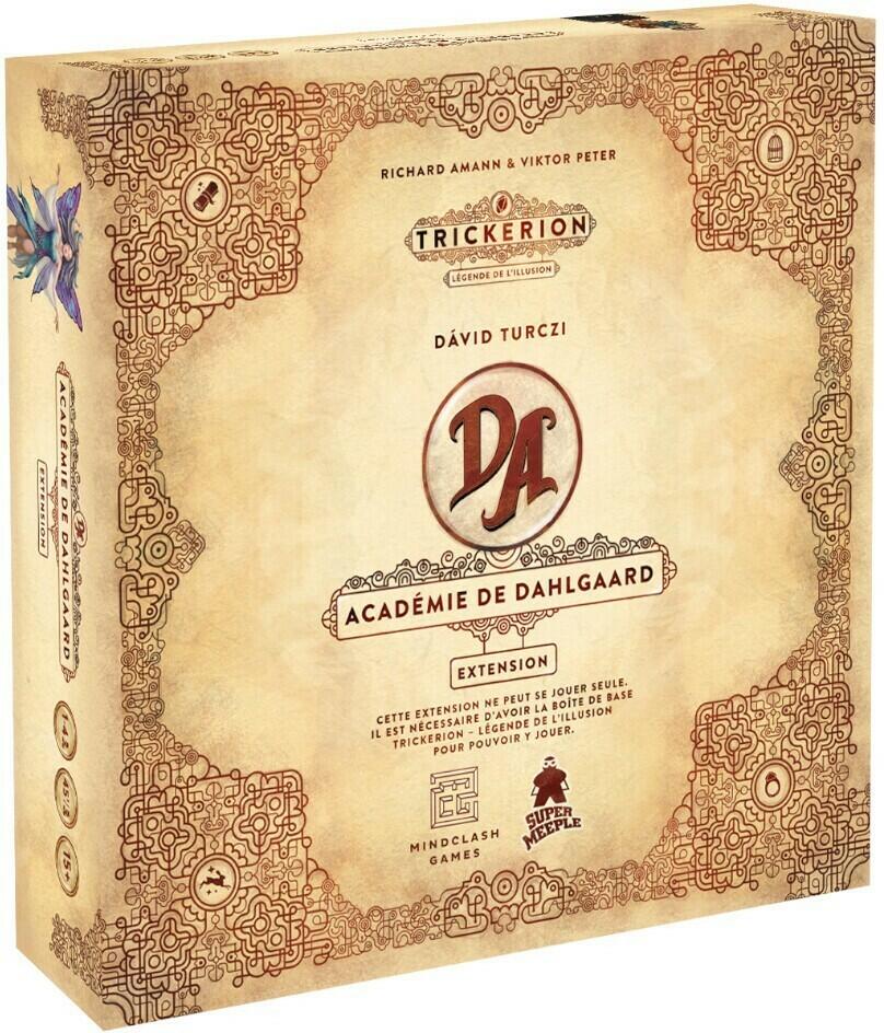 Trickerion: Légende de l'Illusion - Académie de Dahlgaard Cover 3d
