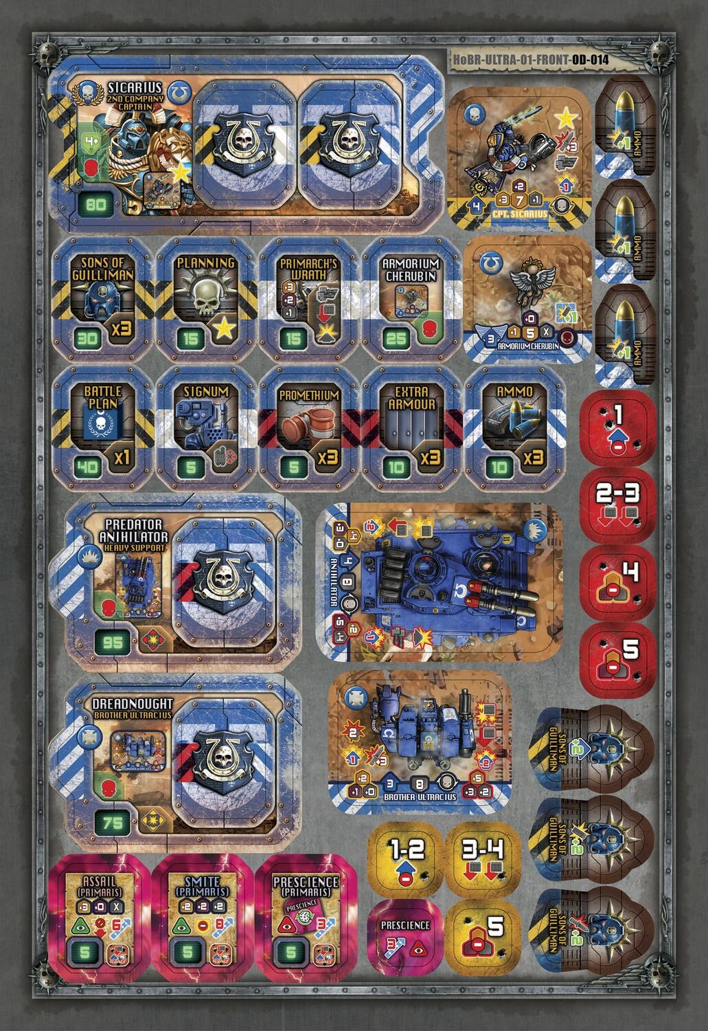 Warhammer 40,000: Heroes of Black Reach - Vanguard Squad & Freebooterz Tuiles