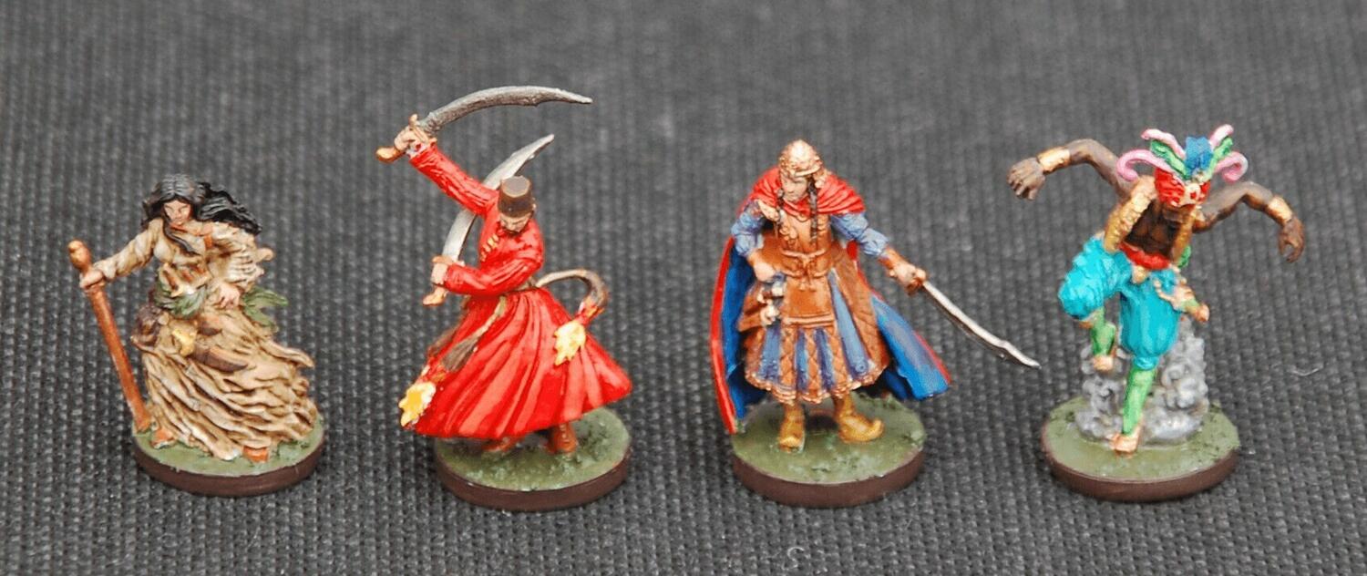 Talisman: Les Terres de Feu Figurines