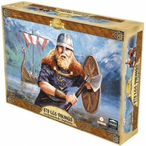 878: Les Vikings - Les Invasions de l'Angleterre Cover 3d