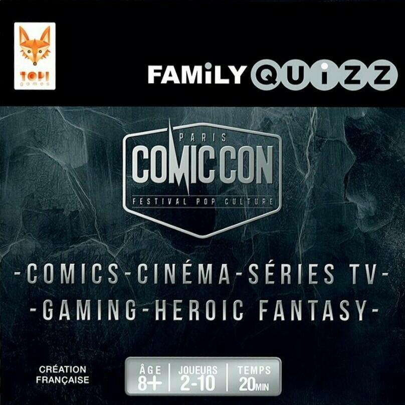 Family Quizz: Comic Con Cover