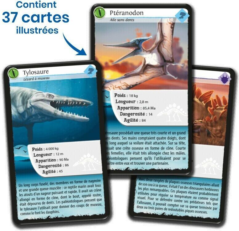 Défis Nature: Dinosaures 2 2022 Cartes