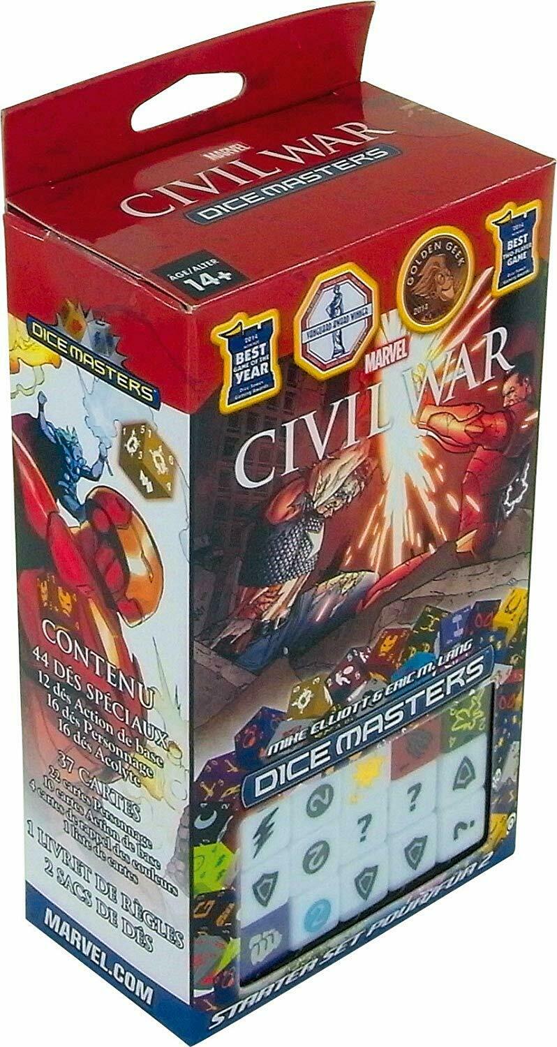 Dice Masters: Civil War Cover 3d