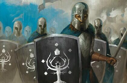 Le Seigneur des Anneaux: Le Jeu de Cartes - Courroux Destructeur Artwork