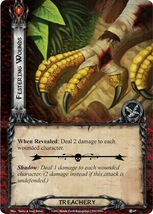 Le Seigneur des Anneaux: Le Jeu de Cartes - Voyage à Rhosgobel Carte