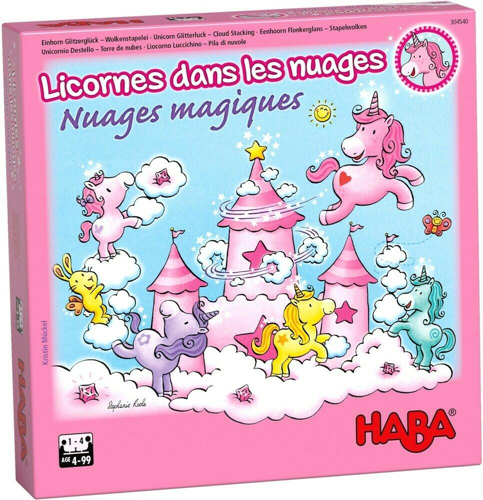 Licornes Dans les Nuages: Nuages Magiques Cover 3d