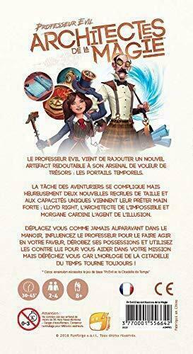 Professeur Evil et La Citadelle du Temps - Professor Evil et Les Architectes de la Magie Back