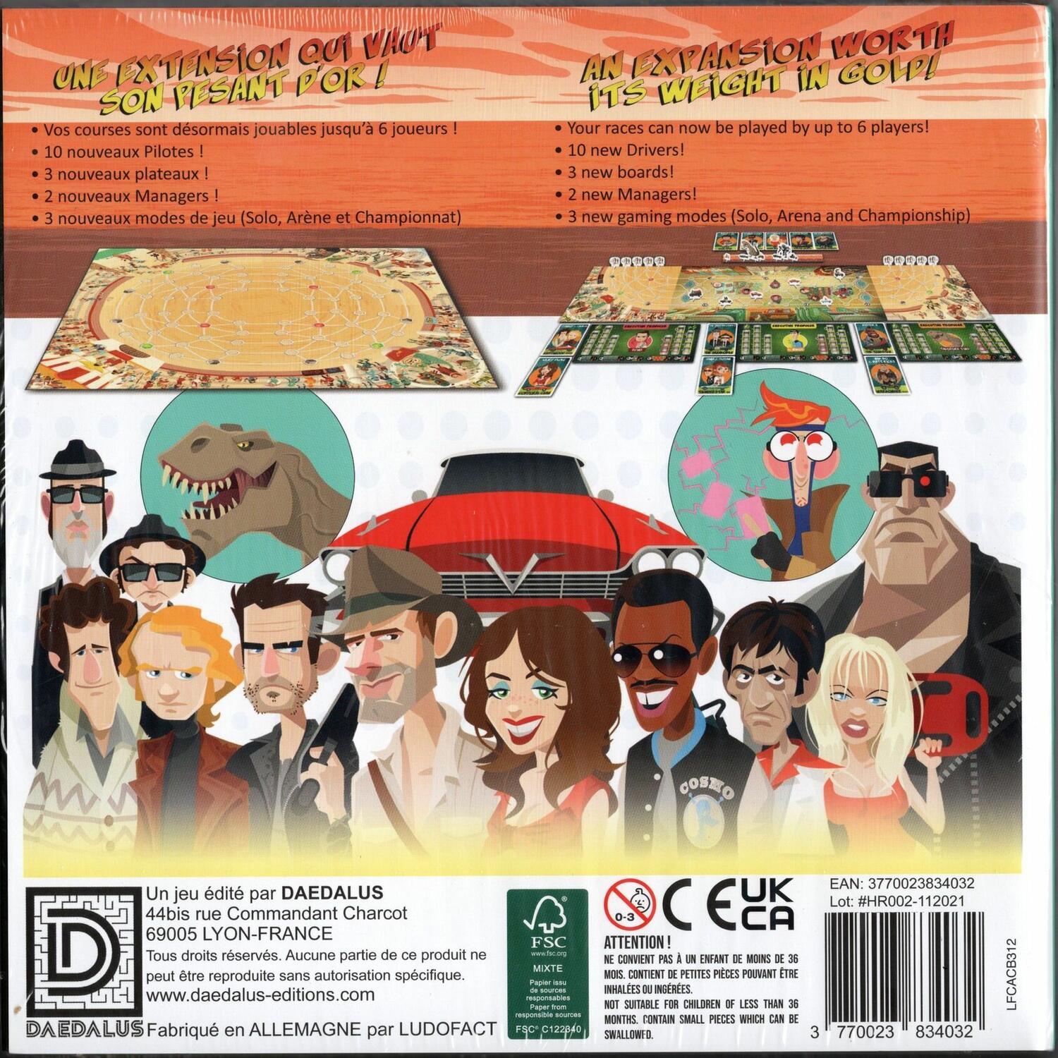 Hollywood Racers: Racers of The Lost Arena Back