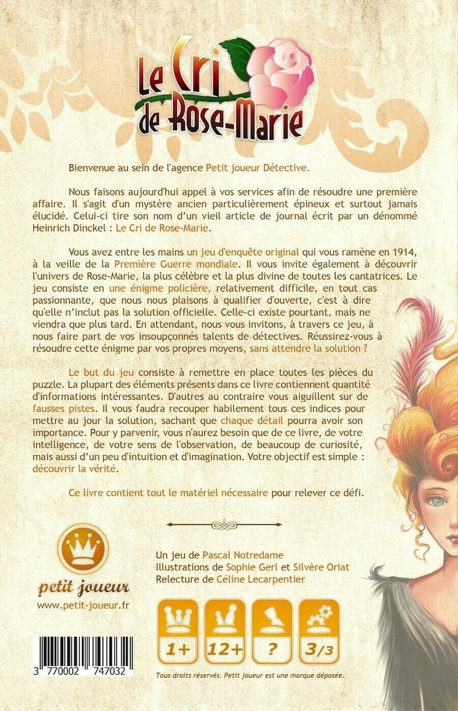 Le Cri de Rose-Marie Back