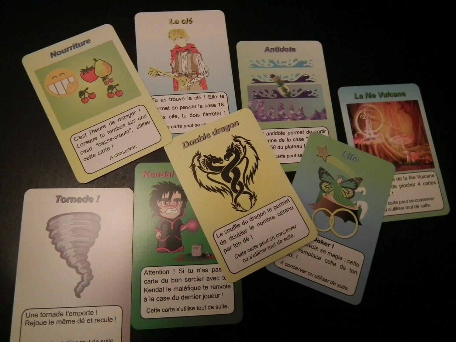 La Quête d’Olan Cartes