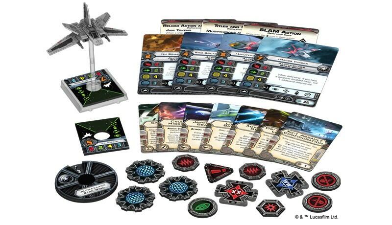 Star Wars: X-Wing - Le Jeu de Figurines - Star Wing de Classe Alpha Eclate
