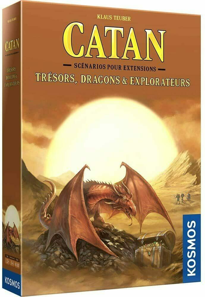 Catan: Trésors, Dragons & Explorateurs Cover 3d
