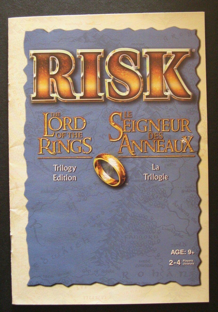 Risk: Le Seigneur des Anneaux - La Trilogie Livret