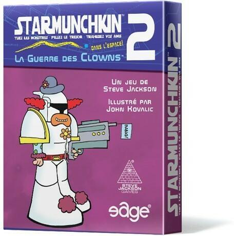 Star Munchkin 2 - La Guerre des Clowns Cover 3d