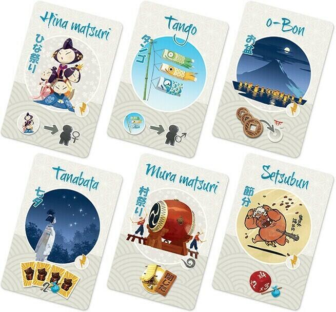 Tokaido: Matsuri 2022 Cartes