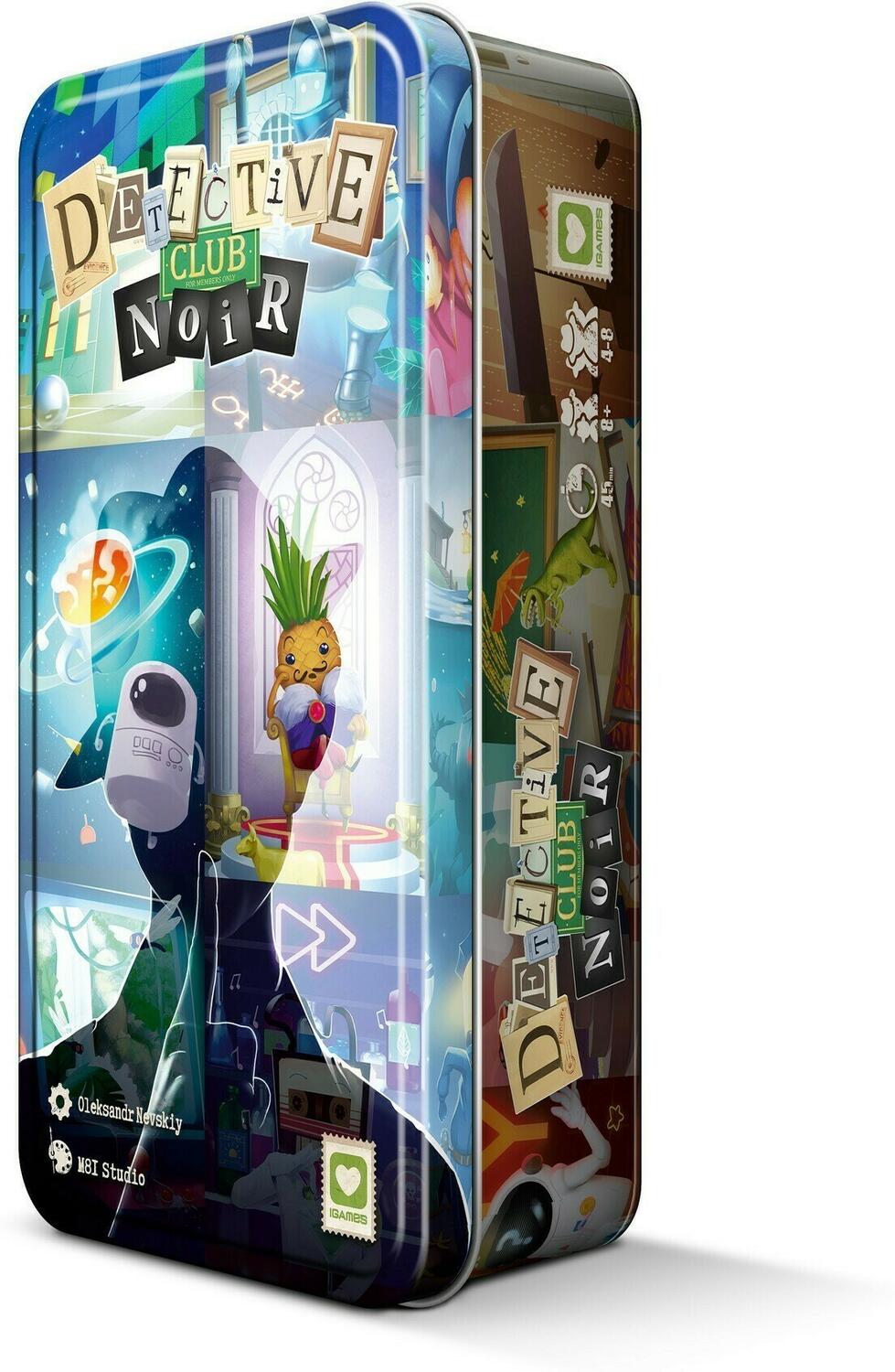 Detective Club: Noir Cover 3d