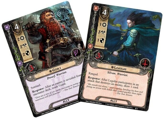 Le Seigneur des Anneaux: Le Jeu de Cartes - La Trahison de Saroumane Cartes