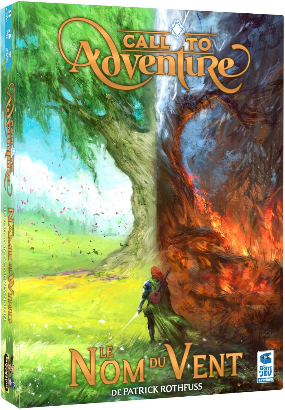 Call to Adventure: Le Nom du Vent Cover 3d