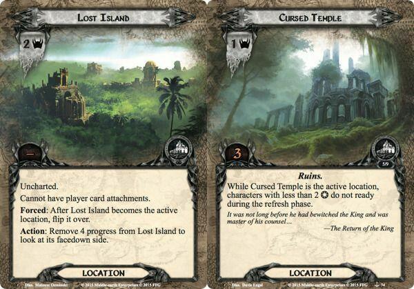 Le Seigneur des Anneaux: Le Jeu de Cartes - Les Havres Gris Cartes