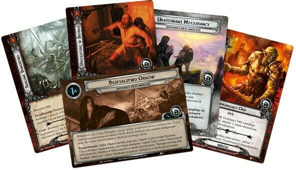 Le Seigneur des Anneaux: Le Jeu de Cartes - Rencontre à Amon Dîn Cartes