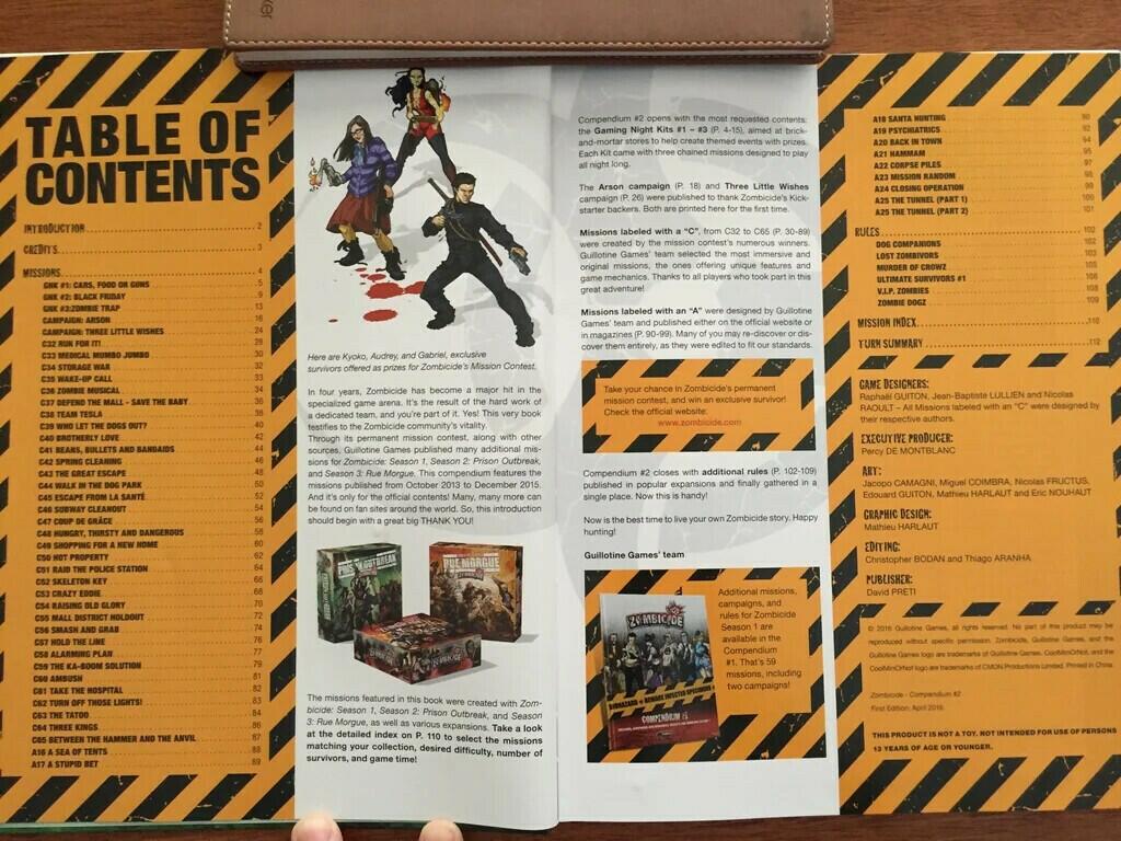 Zombicide: Compendium #2 Page