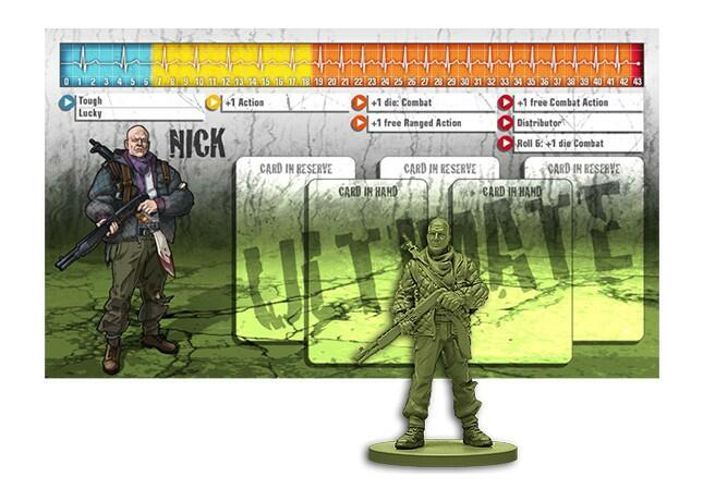 Zombicide: Ultimate Survivors #2 Fiche Nick