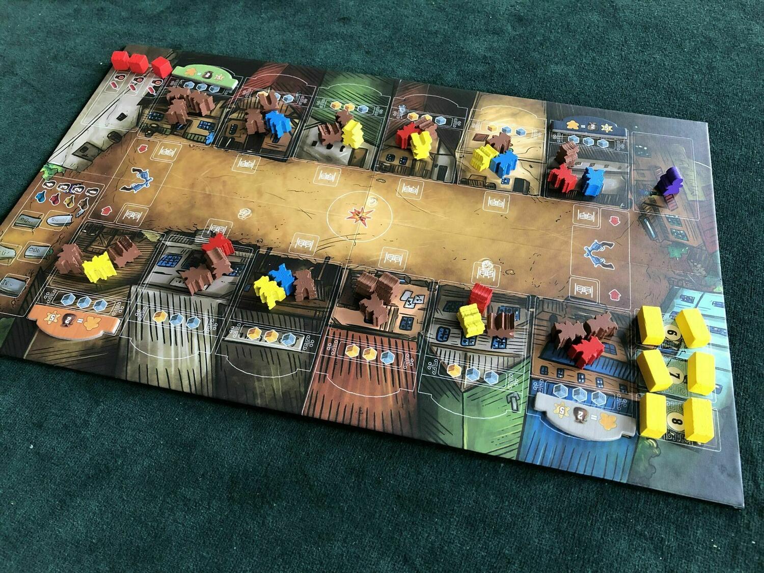 Pour une Poignée de Meeples Eclate