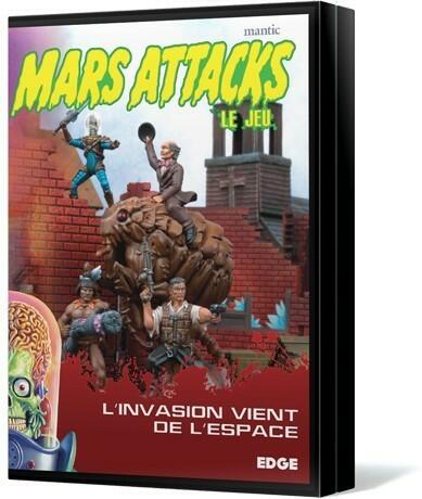 Mars Attacks: Le Jeu - L’Invasion Vient de l’Espace Cover 3d