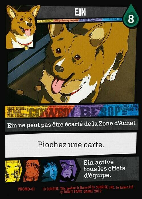 Cowboy Bebop: Space Serenade Carte