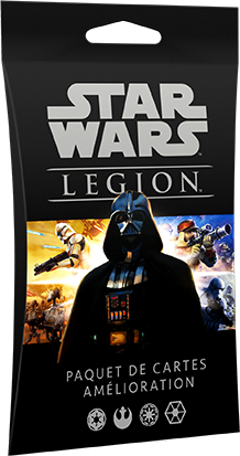 Star Wars: Légion - Paquet de Cartes Amélioration Cover Transparent