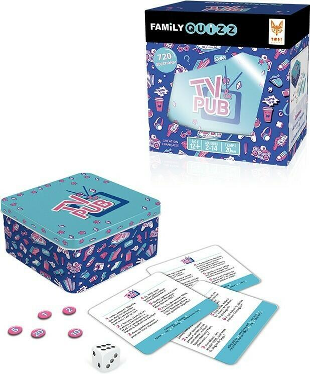 Family Quizz: Tv & Pub Eclate