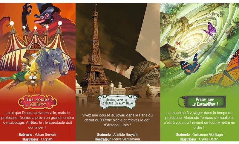 Unlock ! Timeless Adventures Cartes