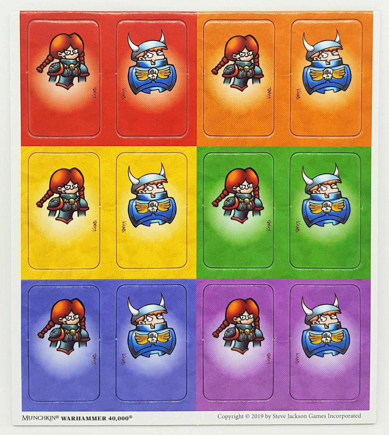 Munchkin: Warhammer 40,000 Tuiles