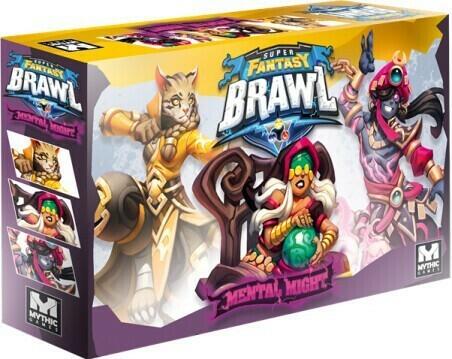 Super Fantasy Brawl: Mental Might Cover 3d