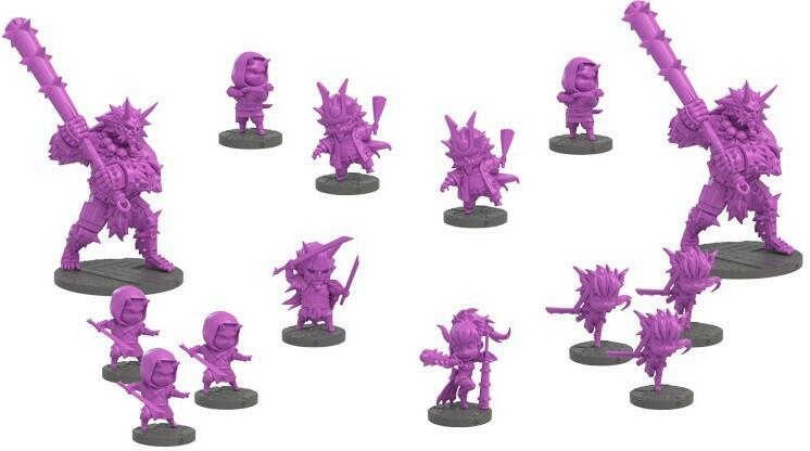 Ninja All-Stars: Clan Ijin Figurines