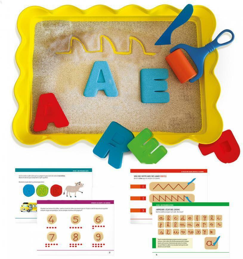 Bac à Sable: Je Lis et J'Écris - Montessori Eclate