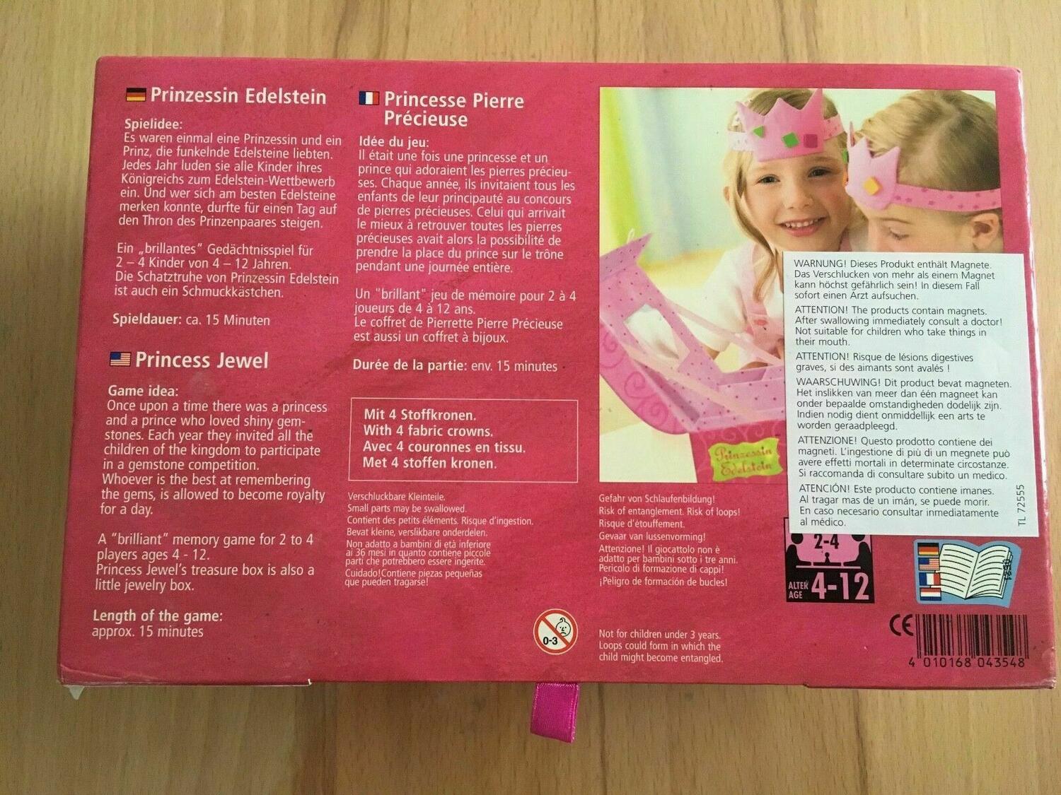 Prinzessin Edelstein Back