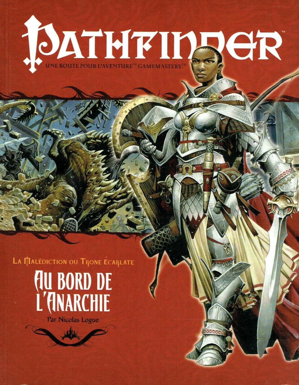 Pathfinder: La Malédiction du Trône Écarlate - Au Bord de l'Anarchie Cover