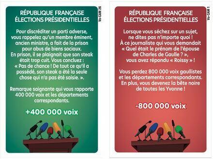 Le Jeu du Président Cartes