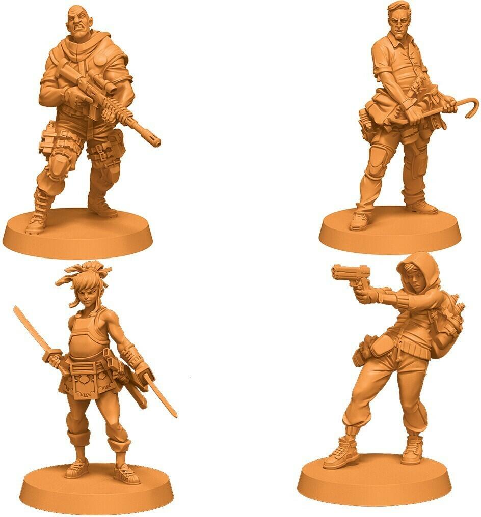 Zombicide: 2nd Edition - Chronicles Survivor Figurines