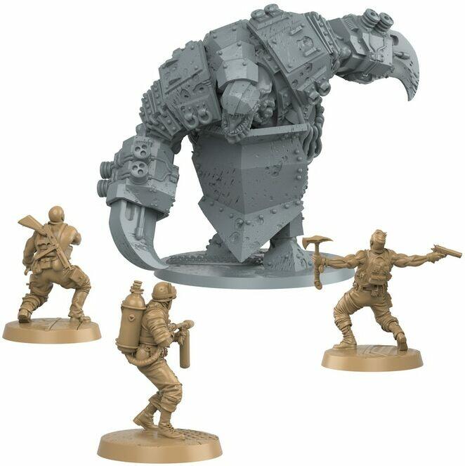 Reichbusters: Projekt Vril - Not of this Earth ! Figurines