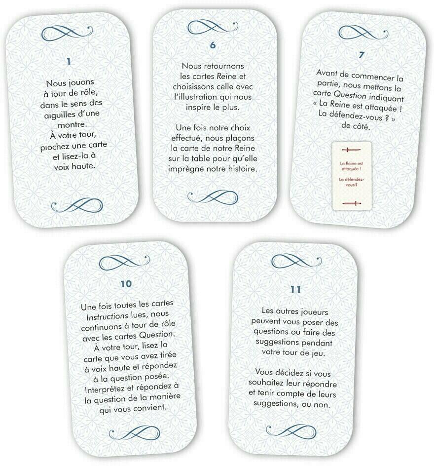 Pour la Reine Cartes
