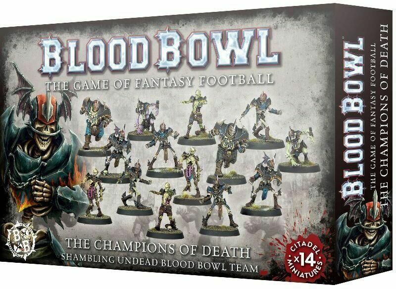 Blood Bowl: The Game of Fantasy Football - The Champions of Death Cover 3d