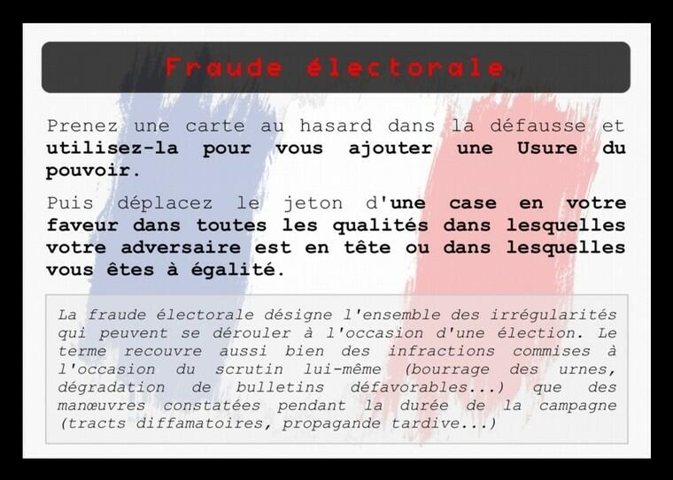 1988: Chirac contre Mitterrand Carte