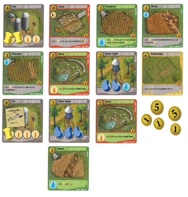 Le Temps des Moissons Cartes