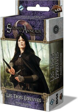 Le Seigneur des Anneaux: Le Jeu de Cartes - Les Trois Épreuves Cover 3d