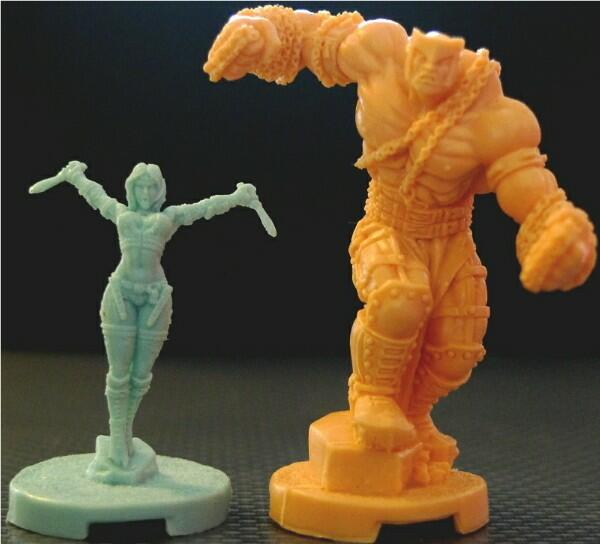 Dungeon Twister 2009 Figurines