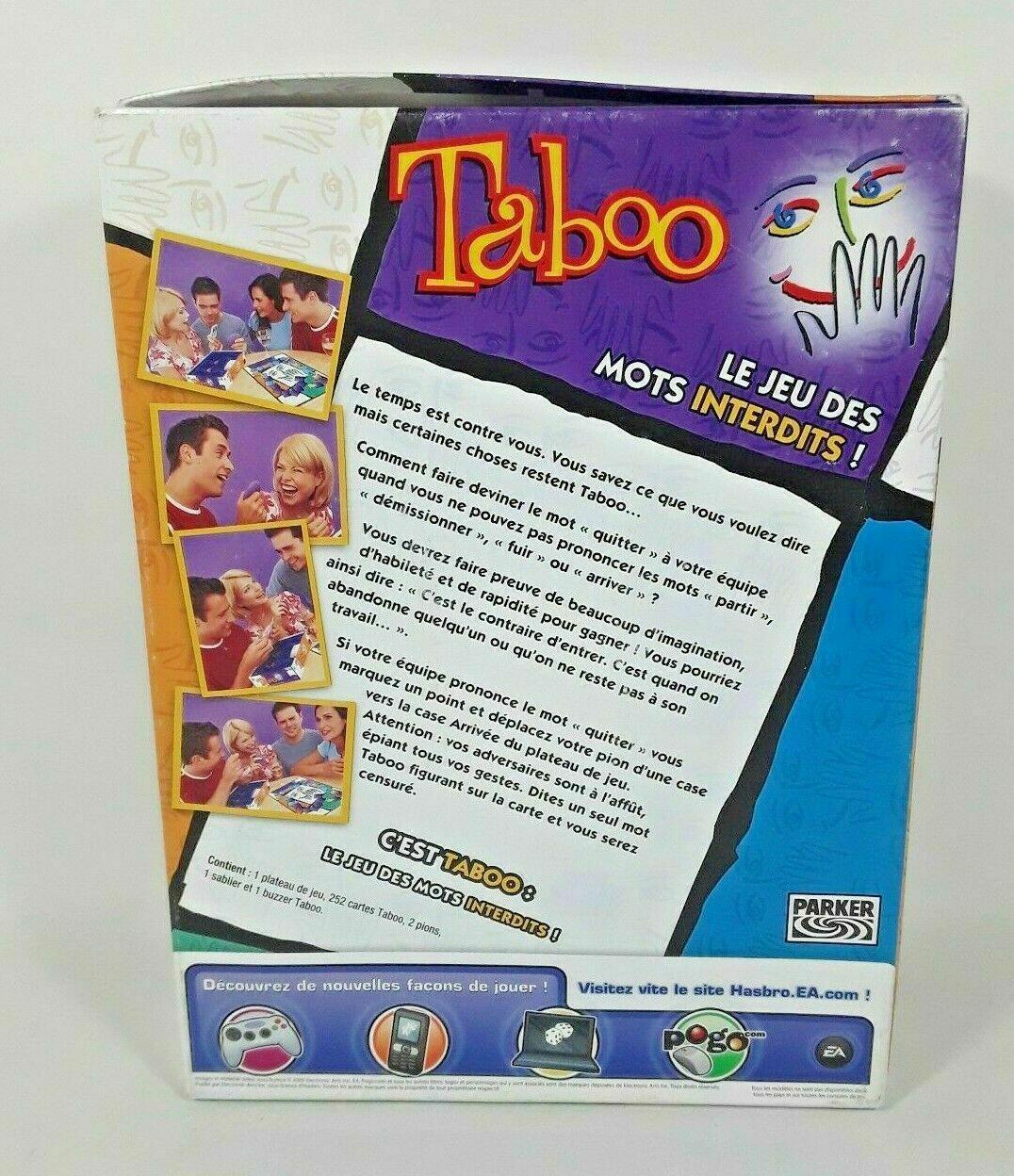 Taboo: Le Jeu des Mots Interdits ! 2010 Back 3d