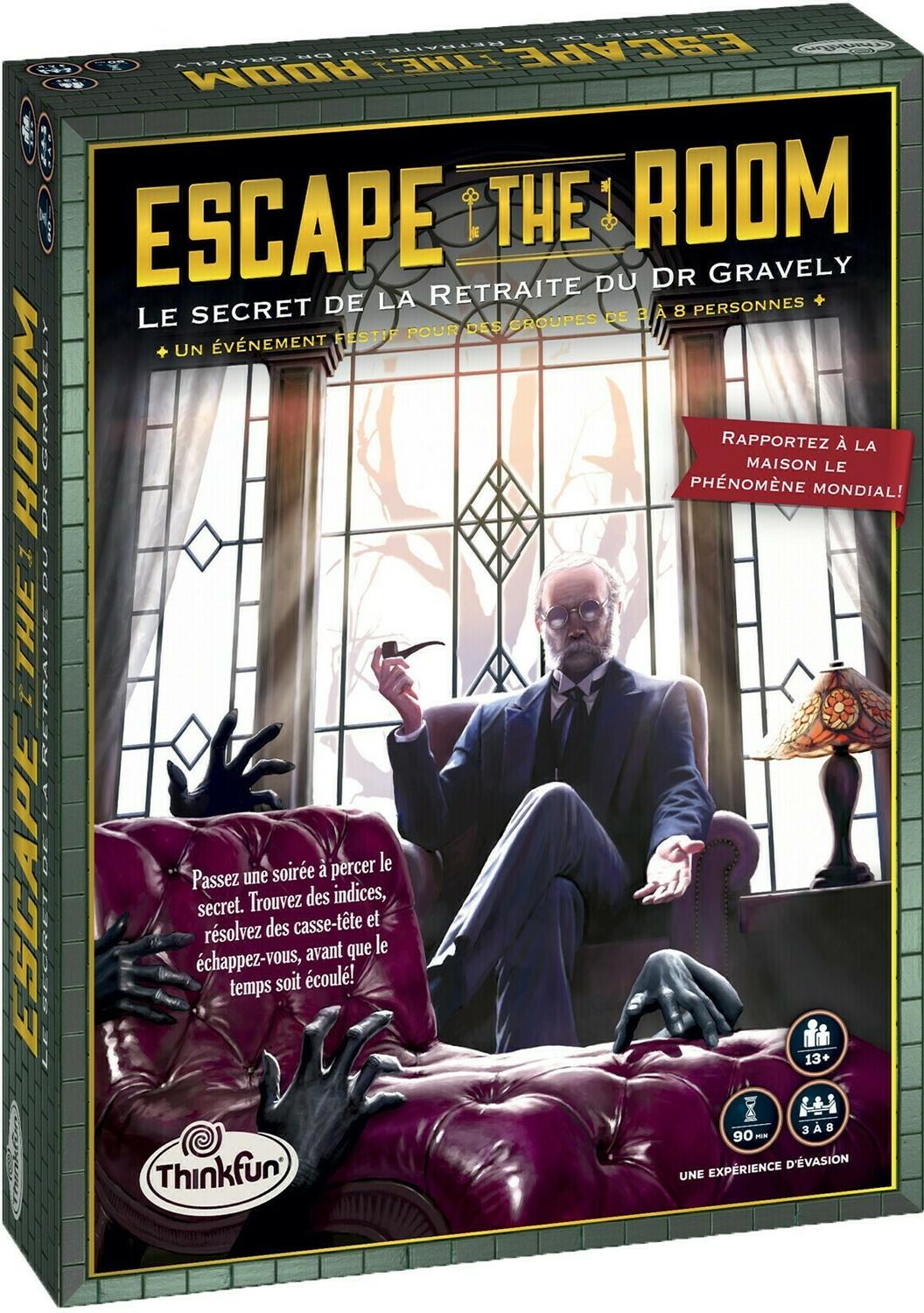 Escape The Room: Le Secret de la Retraite du Dr Gravety Cover 3d