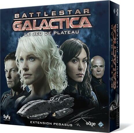 Battlestar Galactica: Le Jeu de Plateau - Pegasus Cover 3d